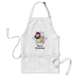 WeihnachtsMops Schürze