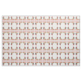 WeihnachtsMopshundemuster Gewebe Stoff (Fat Quarter (45,7 x 55,9 cm))