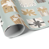 Weihnachtsmorgen Geschenkpapier (Rolleneckpunkt)