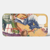 Weihnachtsmorgen, Kinder mit Geschenken Case-Mate iPhone Hülle (Rückseite (Horizontal))