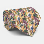 Weihnachtsmorgen, Kinder mit Geschenken Krawatte (Gerollt)