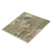 Weihnachtsmorgen, Kneipe. in "Lasst Licht Hinin" Fliese (Seite)