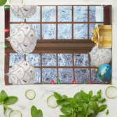 Weihnachtsmorgen Küchentücher (Gefaltet)