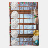 Weihnachtsmorgen Küchentücher (Vertikal)