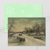 Weihnachtsmorgen - Postkarte #2 (Vorne/Hinten)
