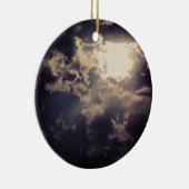 Weihnachtsmorgen-Verzierung Keramikornament (Rechts)