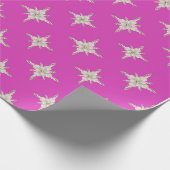 Weihnachtsmotifs Geschenkpapier (Ecke)