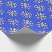 Weihnachtsmotifs Geschenkpapier (Ecke)
