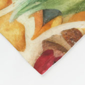 Weihnachtsmotifs im Wasser Feiertag Fleecedecke (Ecke)