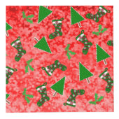 Weihnachtsmotifs Urlaubsgestaltung Würfel (Vorderseite)