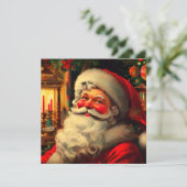 Weihnachtsmotiv Feiertagskarte (Stehend Vorderseite)