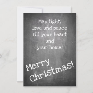 Weihnachtsmotiv im Chalkboard-Stil - XMAS
