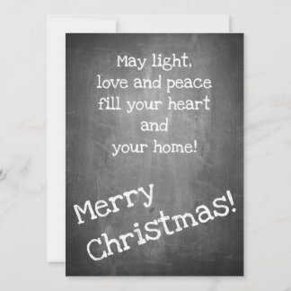 Weihnachtsmotiv im Chalkboard-Stil - XMAS
