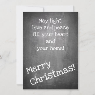 Weihnachtsmotiv im Chalkboard-Stil - XMAS