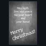 Weihnachtsmotiv im Chalkboard-Stil - XMAS<br><div class="desc">Weihnachtsmotiv im Chalkboard-Stil mit den Worten Frohe Weihnacht in Deutsch,  Spanisch,  Französisch,  Englisch</div>