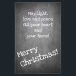 Weihnachtsmotiv im Chalkboard-Stil - XMAS<br><div class="desc">Weihnachtsmotiv im Chalkboard-Stil mit den Worten Frohe Weihnacht in Deutsch,  Spanisch,  Französisch,  Englisch</div>