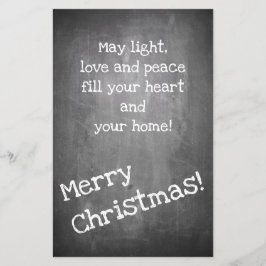 Weihnachtsmotiv im Chalkboard-Stil - XMAS