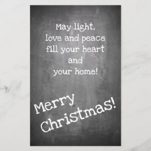 Weihnachtsmotiv im Chalkboard-Stil - XMAS