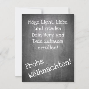 Weihnachtsmotiv im Chalkboard-Stil - XMAS