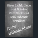 Weihnachtsmotiv im Chalkboard-Stil - XMAS<br><div class="desc">Weihnachtsmotiv im Chalkboard-Stil mit den Worten Frohe Weihnacht in Deutsch,  Spanisch,  Französisch,  Englisch</div>