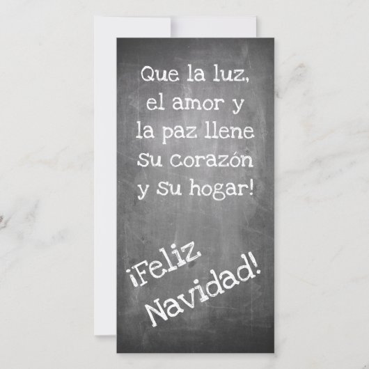 Weihnachtsmotiv im Chalkboard-Stil - XMAS (Vorderseite)