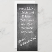 Weihnachtsmotiv im Chalkboard-Stil - XMAS (Vorne/Hinten)