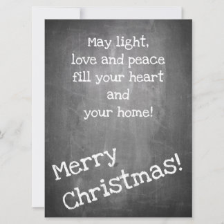 Weihnachtsmotiv im Chalkboard-Stil - XMAS