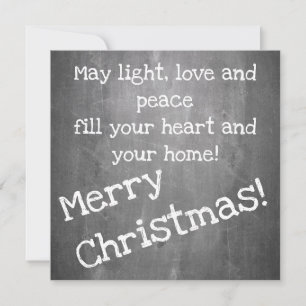 Weihnachtsmotiv im Chalkboard-Stil - XMAS