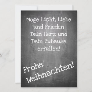 Weihnachtsmotiv im Tafelstil - XMAS