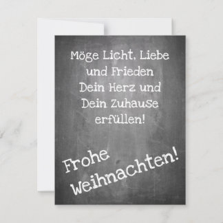Weihnachtsmotiv im Tafelstil - XMAS