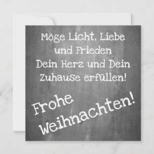 Weihnachtsmotiv im Tafelstil - XMAS