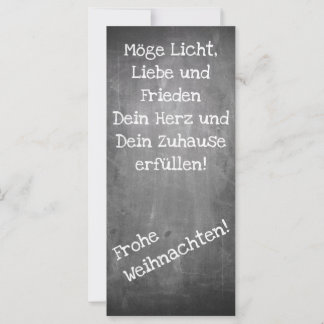 Weihnachtsmotiv im Tafelstil - XMAS