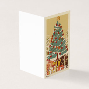 Weihnachtsmotiv mit Geschenken unter dem Weihnacht