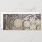 Weihnachtsmotiv mit Keksen und Kaffee (Vorne/Hinten)