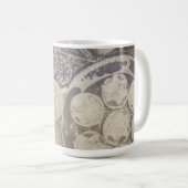 Weihnachtsmotiv mit Keksen und Kaffee Kaffeetasse (VorderseiteRechts)