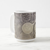 Weihnachtsmotiv mit Keksen und Kaffee Kaffeetasse (Vorderseite Links)