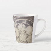 Weihnachtsmotiv mit Keksen und Kaffee Milchtasse (Rechts)