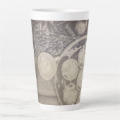 Weihnachtsmotiv mit Keksen und Kaffee Milchtasse (Vorderseite)