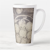 Weihnachtsmotiv mit Keksen und Kaffee Milchtasse (Rechts)