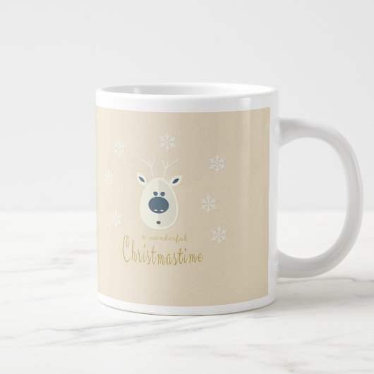 Weihnachtsmotiv No. 4 Jumbo-Tasse (Rechts)