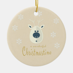 Weihnachtsmotiv No. 4 Keramik Ornament