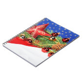 Weihnachtsmotiv Notizblock (Linke Seite)