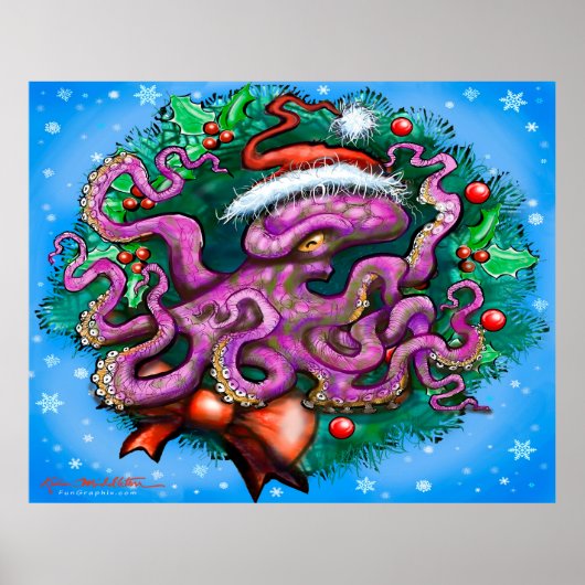 Weihnachtsmotiv Poster (Vorne)