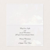 Weihnachtsmotiv Winterwunderland (Innenseite Aufgefaltet)