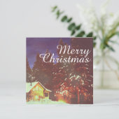 Weihnachtsmotiv Winterwunderland (Stehend Vorderseite)