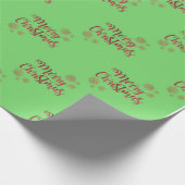 Weihnachtsmotive Geschenkpapier (Ecke)