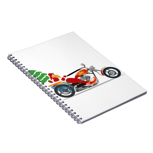 Weihnachtsmotor Notizblock (Rechte Seite)