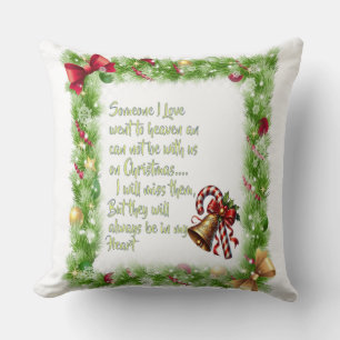 Weihnachtsmotto Kissen