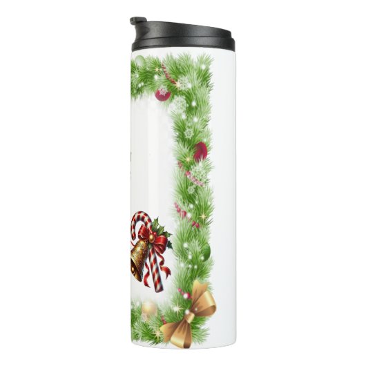 Weihnachtsmotto Thermosbecher (Nach rechts gedreht)