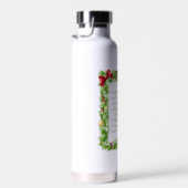 Weihnachtsmotto Trinkflasche (Rechts)